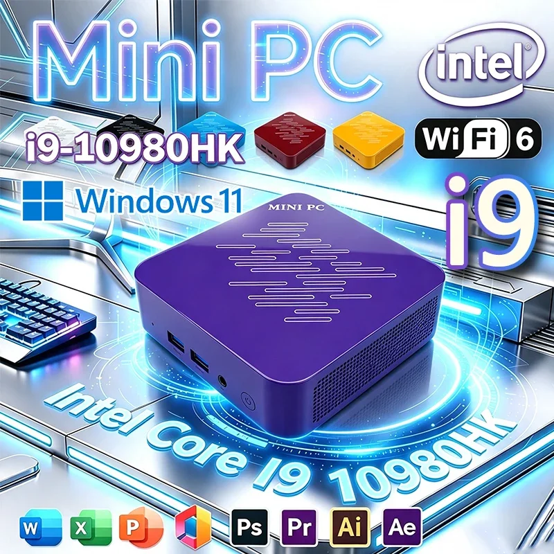 Pc Gaming Intel - Mini PC Portabel Berkinerja Tinggi Intel